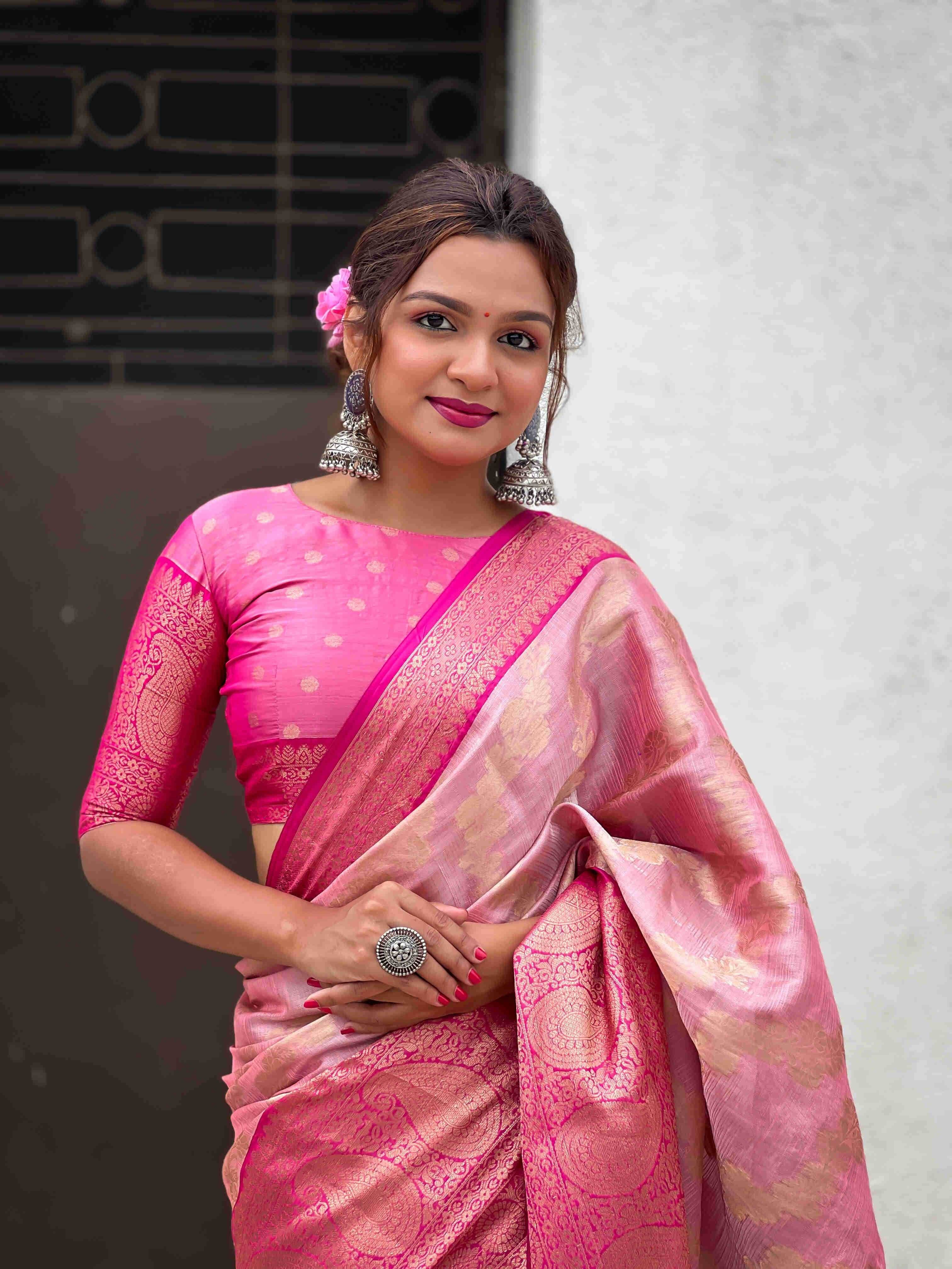 Tussar Silk Saree - MYLUXURY LANE ENTERPRISE